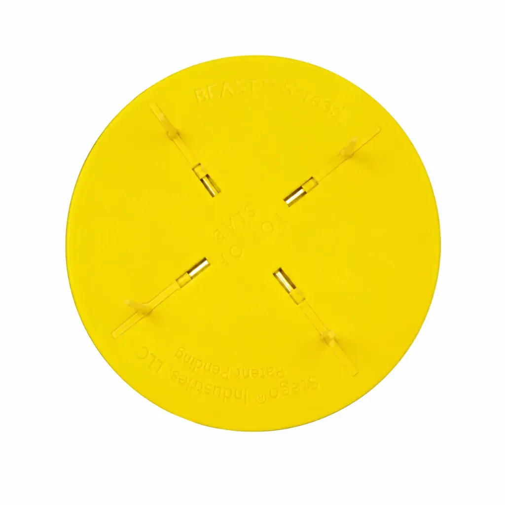 Tapa ajustable para la Beast® Screed - Uno de los 3 componentes del sistema de Skeda Beast Guide Vertical de Elevación Fija y Punto a Punto | Pack de 5